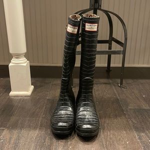 Hunter x Jimmy Choo Rain Boots - brand new size 9